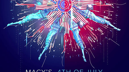4th of July Fireworks Poster